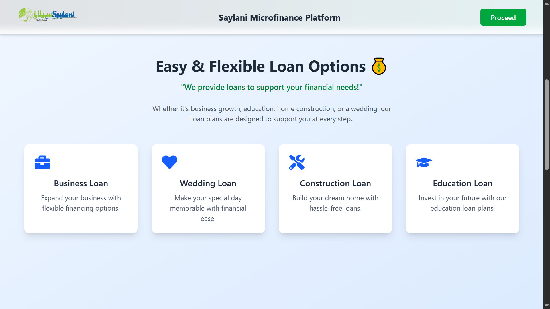 Saylani Microfinance System